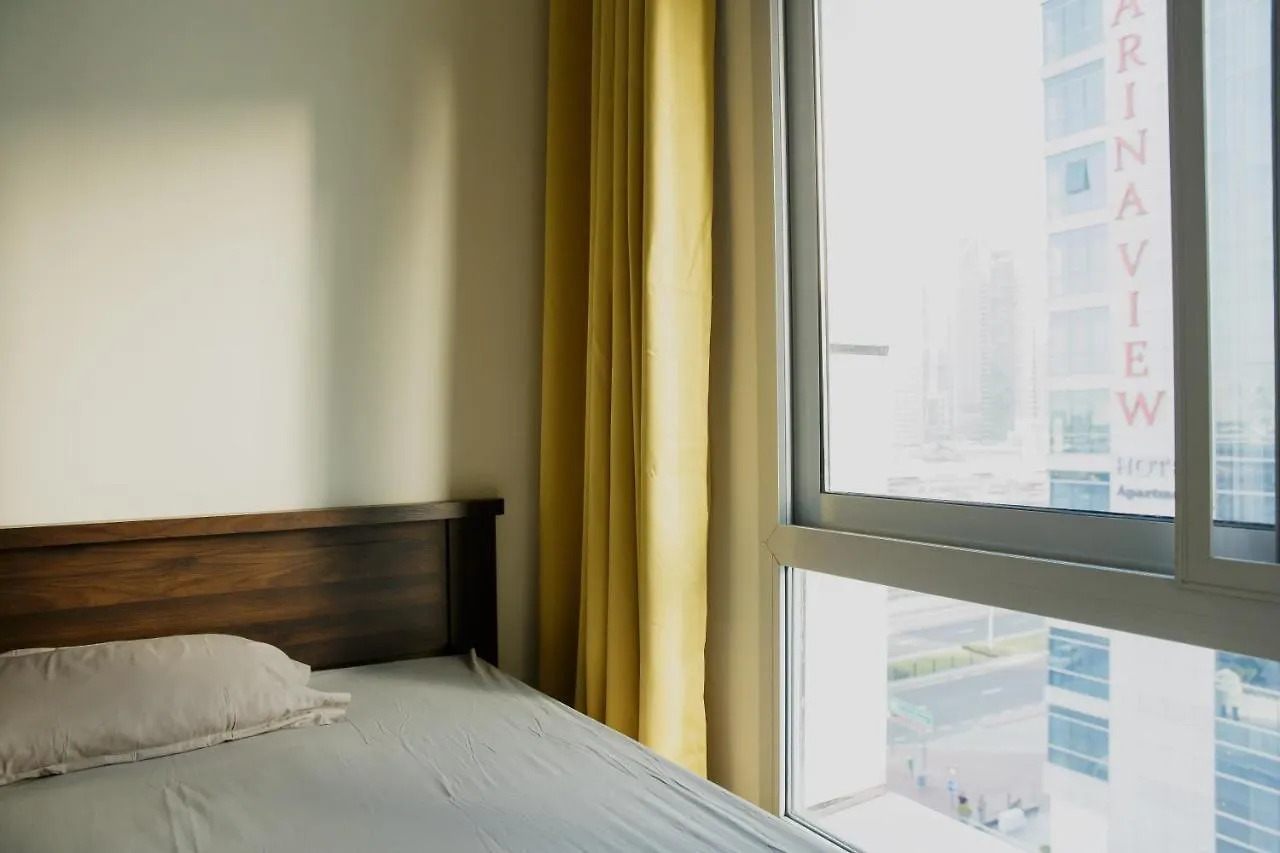 Yellow Studio Apt 511 Hotel In Marina Diamond One Dubaj Apartman