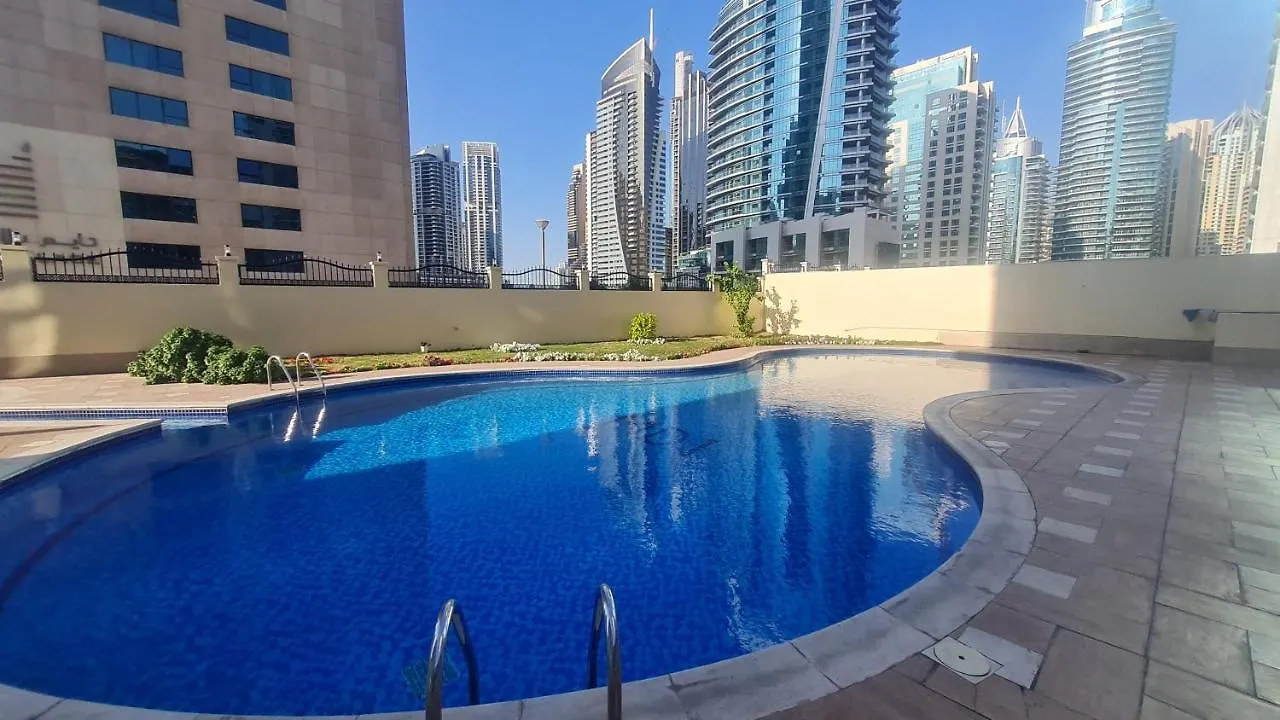 Yellow Studio Apt 511 Hotel In Marina Diamond One Dubaj